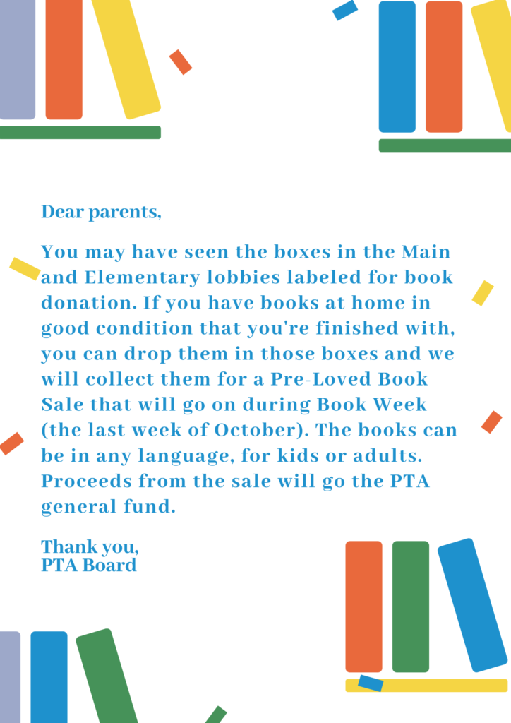 Colorful Books Illustration Donation Poster (1)
