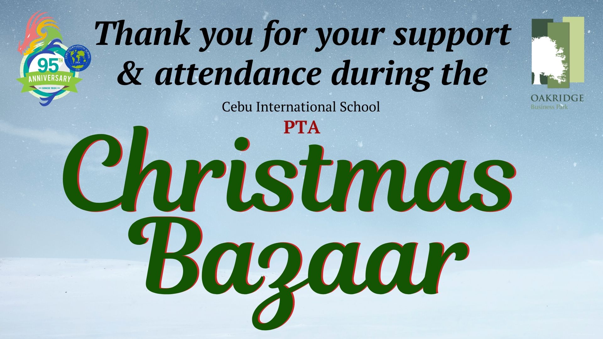 Slideshow PTA Christmas Bazaar 2019