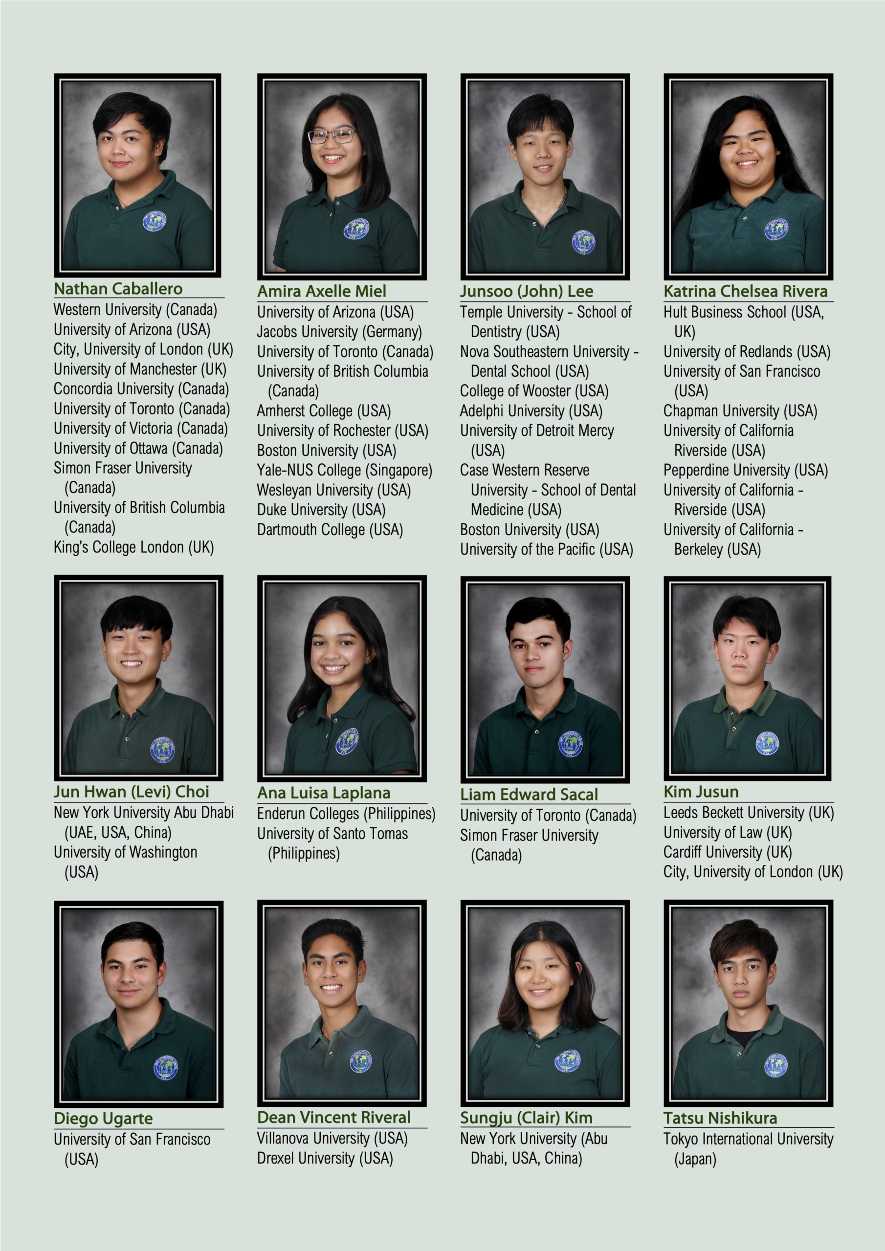 Acceptances May 29 1