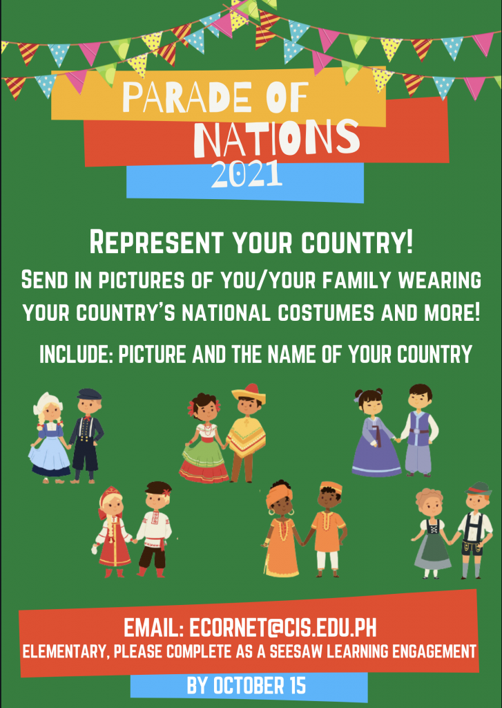 Final Parade of Nations Poster