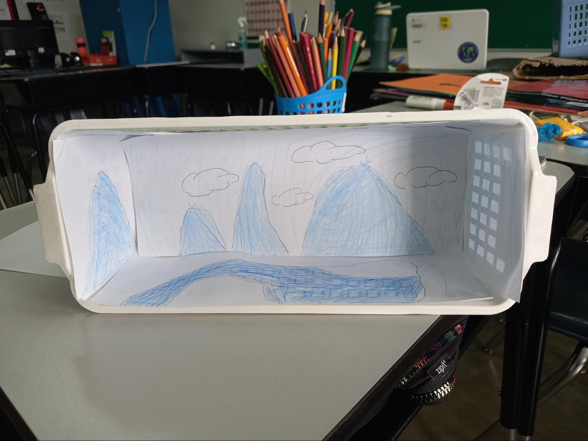 A Diorama and a description of the scene