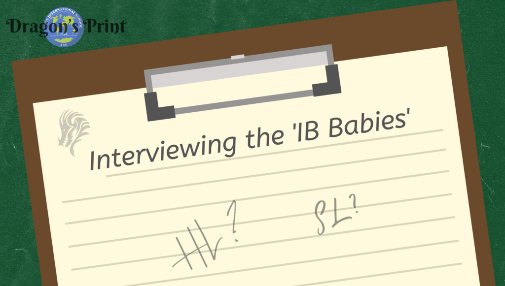 Interviewing the 'IB Babies' (1)
