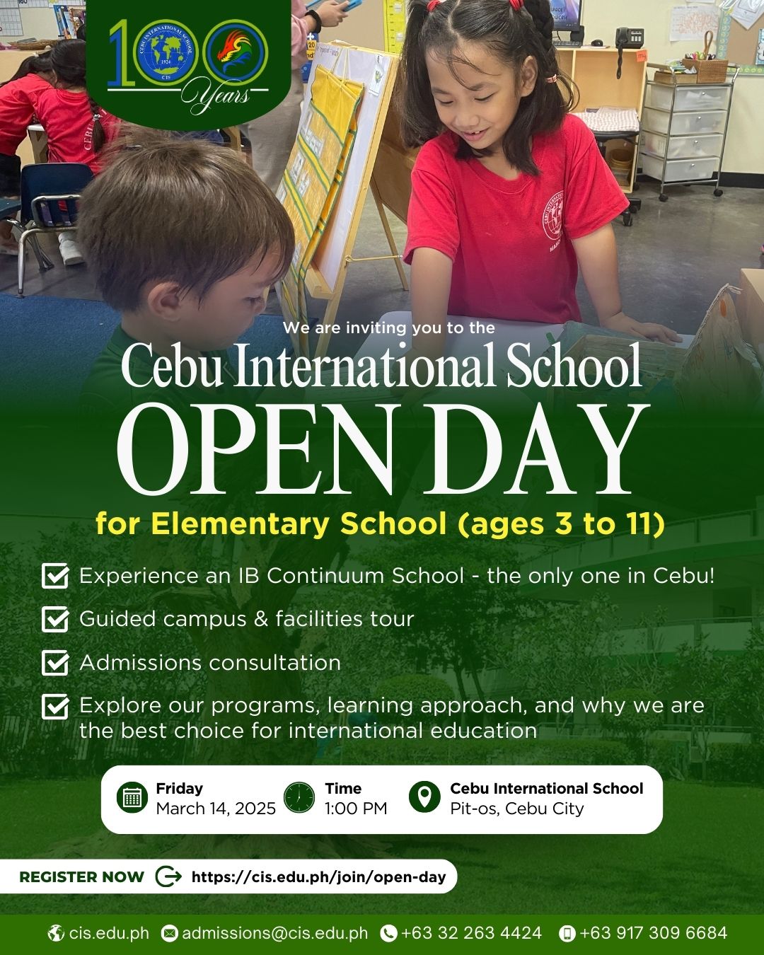 CIS Open Day 2025 Middle & High School