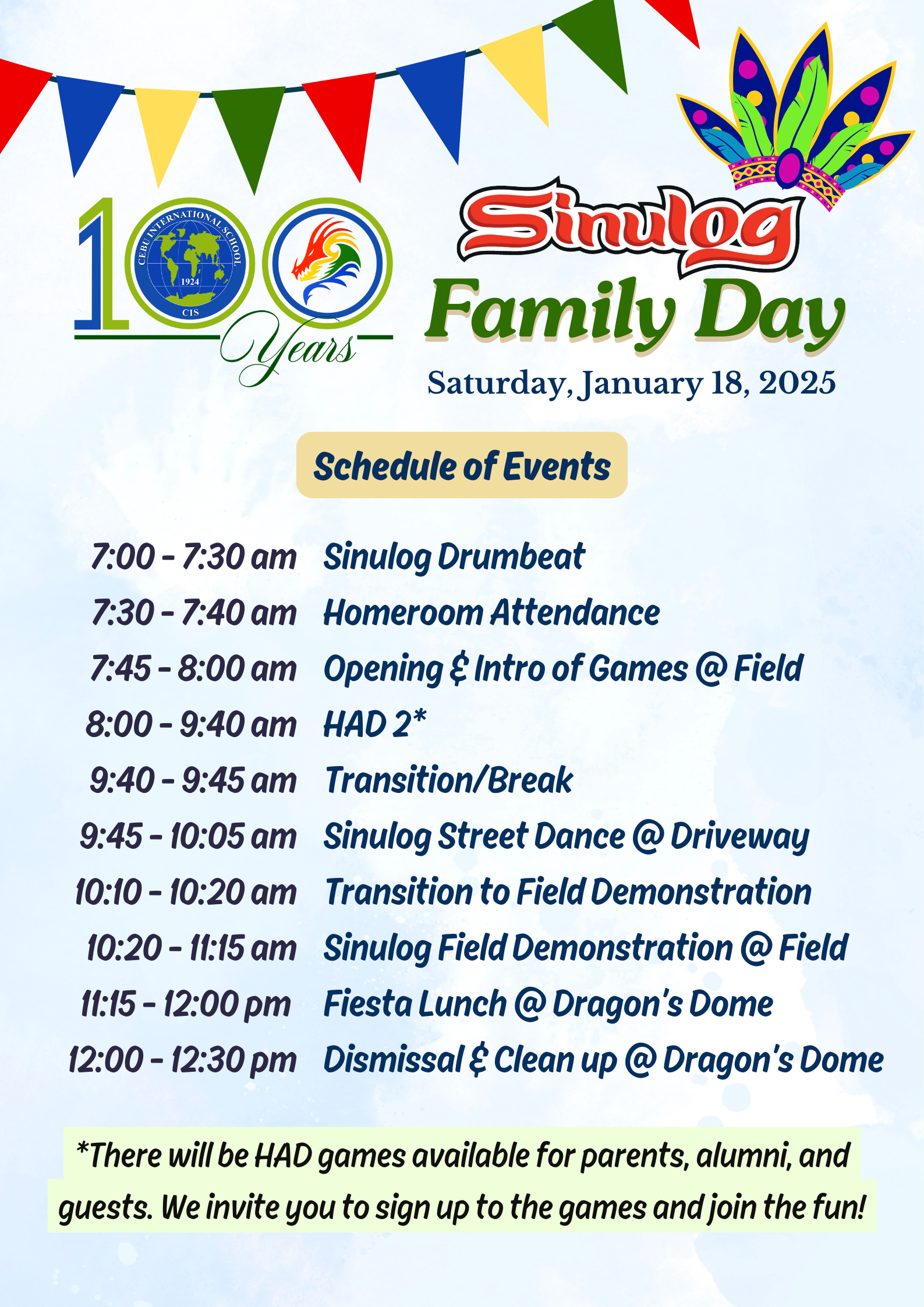 Sinulog Family Day 2025